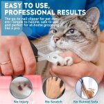 Coupe - ongles professionnel pour animaux de compagnie - convient aux chats d'int�rieur, chatons, petits ...