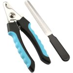 Coupe - ongles professionnel pour chien et chat, pince � ongles coupante avec lime � ongles pour chien, ...