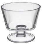 Coupe en verre sur pied, bol pour glaces et desserts frozzy 290 ml, saladier sur pied, verre transparent ...