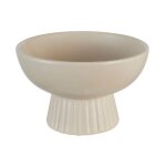 Atmosphera - coupelle dco en cramique 'chaya' 22cm beige