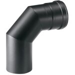 Zeker - courbe coude de chemine pour pole  granuls avec joint silicone, 90 dn  80 mm raccord de ...