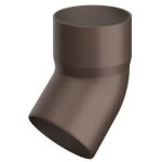 Courbe de goutti�re 45� dimensions : diam. 100 cuivr�