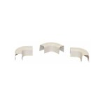 Socla - courbe plane goulotte condensat 25x25 blanc crème (x 20) - diff Socla - courbe plane goulotte condensat 25x25 blanc crème (x 20) - diff