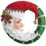 Couronnes de noël décoratives, couronne père noël et lune de 35 cm, couronne de porte de noël, couronne ... Couronnes de noël décoratives, couronne père noël et lune de 35 cm, couronne de porte de noël, couronne ...