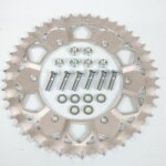 Couronne de transmission sunstar pour moto kawasaki 200 kdx 1984