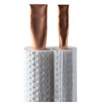 Couronne de tube cuivre isol�e 0. 7 mm 1 - 4 - 3 - 8 pe extrud� 10 m�tres - eid