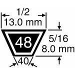 Courroie de tondeuse de tracteur de pelouse lth151 husqvarna ayp 140294 612294