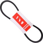 Courroie trap�zo�dale 76, 2 cm / 10 mm pour fuxtec rm5. 0e1010 4260249446908 al - ko silver 46br