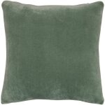 Coussin ollis vert c�ladon 38x38cm atmosphera cr�ateur d'int�rieur