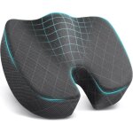 Coussin anti - escarres coccyx et sciatique - coussin de chaise de bureau en mousse  mmoire de forme ...