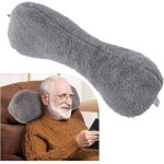 Coussin d'appui - t�te inclinable gris, coussin de t�te pour fauteuil inclinable, coussin de t�te pour ...