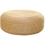 Coussin d'assise de style japonais, coussin de mditation fait  la main, coussin d'assise rustique en ...
