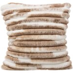 Coussin avoriaz imitation fourrure