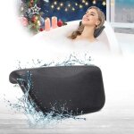 Coussin de bain �l�gant en polyur�thane avec ventouses, appui - t�te pour baignoire, spa, jacuzzi, soutien ...