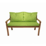 Coussin pour banc 100x60x50cm, coussins pour balancelle de jardin chaux, coussin d'assise, coussin de ...