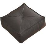 Coussin carr�, coussin de sol en cuir synth�tique, coussin d�coratif pour chaise, coussins de jardin ...