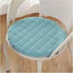 Coussin pour chaises de cuisine ronds, galette de chaise d�houssable et lavable, coussin pour chaise ...