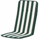 Coussin pour chaises des fauteuils avec un dossier d'extrieur extrieur haut white / green - white / ...
