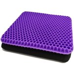 Coussin de chaise, coussin de gel respirant, coussin anti escarres, soulage la pression sur le orthop�dique ...