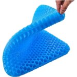 Coussin de chaise, gel respirant, coussin anti - escarres, soulagement orthopédique de la pression avec ... Coussin de chaise, gel respirant, coussin anti - escarres, soulagement orthopédique de la pression avec ...