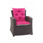 Coussin de chaise de jardin 50x50x55cm 1 pice coussin de jardin rose coussin de fauteuil d'extrieur ...