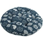 Coussin de chaise rond en coton 40 x 40 cm, coussin plus pais, tapis de sige de bureau pour chat bleu ...