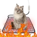 Coussin chauffant pour animaux de compagnie pour chats et chiens, coussin auto chauffant chat tapis, ...