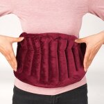 Coussin chauffant dos micro ondes bouillotte micro - onde avec bretelles réglables - lavande et plantes ... Coussin chauffant dos micro ondes bouillotte micro - onde avec bretelles réglables - lavande et plantes ...