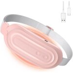 Coussin chauffant, lectrique ceinture menstruelle chauffante regle douloureuse, 3 secondes de chauffage ...