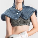 Coussin chauffant �lectrique, coussin chauffant cervicales dos et �paules, coussin massant chauffant ...