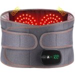 Coussin chauffant �lectrique pour la taille, ceinture chauffante pour dos sans fil avec 3 modes de massage ...