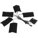 Zoternen - coussin chauffant lectrique, coussin chauffant lectrique pour vtements en coton, temprature ...