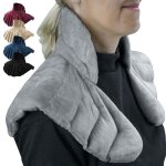 Coussin chauffant, tour de cou pour �paules et nuque - gris