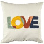 Coussin collection color love 40x40 cm