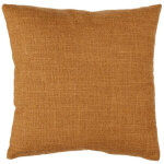 Coussin d�co 'clem' 40x40cm cannelle