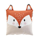 Coussin d�co enfant 'roxy' 40x40cm orange