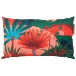 Hesperide ? coussin ext�rieur rectangulaire 50 x 30cm ? motif jungle ? housse d�perlante et d�houssable ...