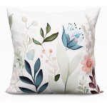 Coussin d�coratif 40x40 feuilles printani�res