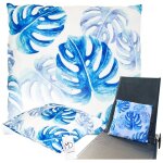 Coussin d�coratif pour chaise de jardin, balancelle, banc, 45x45, imperm�able, grand