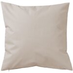 Coussin ext�rieur imperm�able et d�houssable minorque beige 50x50 cm