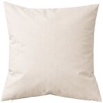 Coussin ext�rieur imperm�able et d�houssable minorque ecru 50x50 cm