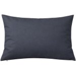 Coussin ext�rieur imperm�able et d�houssable minorque gris anthracite 60x40 cm