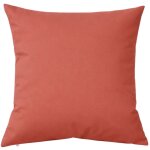 Coussin ext�rieur imperm�able et d�houssable minorque terracotta 50x50 cm