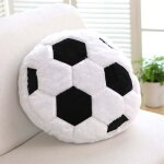 Coussin de football, coussin de football doux et moelleux pour la d�coration de la chambre, coussin de ...