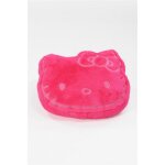 Coussin forme hello kitty rose