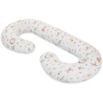 Coussin de grossesse type c dhoussable pour femme enceinte - dlicatesse de la fort