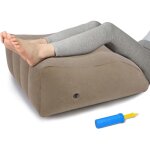 Coussin jambes, oreiller pour jambe gonflable, oreiller elevation jambes, confortable et portable coussins ... Coussin jambes, oreiller pour jambe gonflable, oreiller elevation jambes, confortable et portable coussins ...