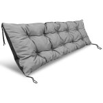 Coussin ext�rieur imperm�able 120x50 cm ? coussin de dossier ou d'assise pour banc et balan�oire ? tissu ...