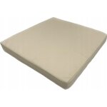 Coussin de jardin imperm�able avec fermeture �clair 60x60 beige