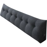 Coussin de lecture compens�, 200cm gros coussin canap� triangulaire support lombaire gros oreiller cale ...